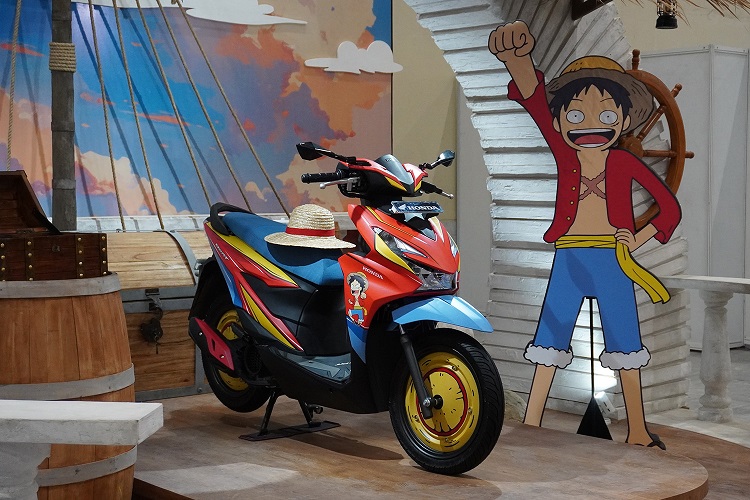 Honda BeAT Kolaborasi One Piece x Tahilalats Tampil Keren di AFA (2)