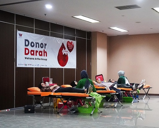 Donor Darah Jadi Bentuk Syukur Wahana Artha Group di Usia ke-53 (4)