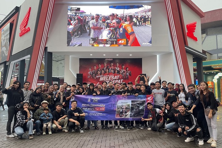 Rolling City Seru Bareng Komunitas Honda Matic, Lanjut Nobar MotoGP di JFK! (1)