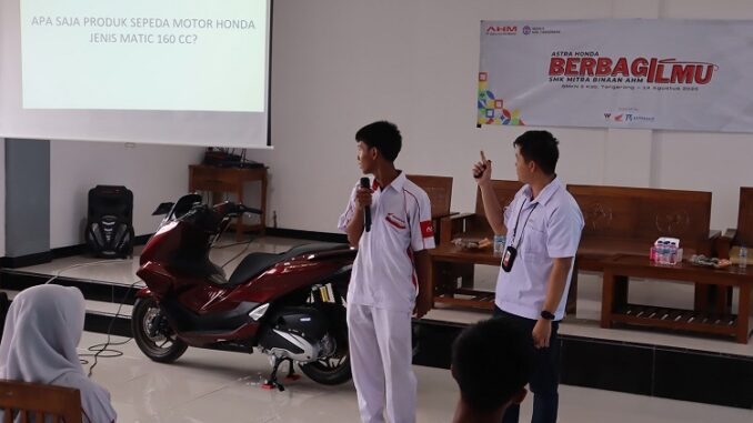 Astra Honda Berbagi Ilmu Jembatani Dunia Industri dan Vokasi di Tangerang (3)