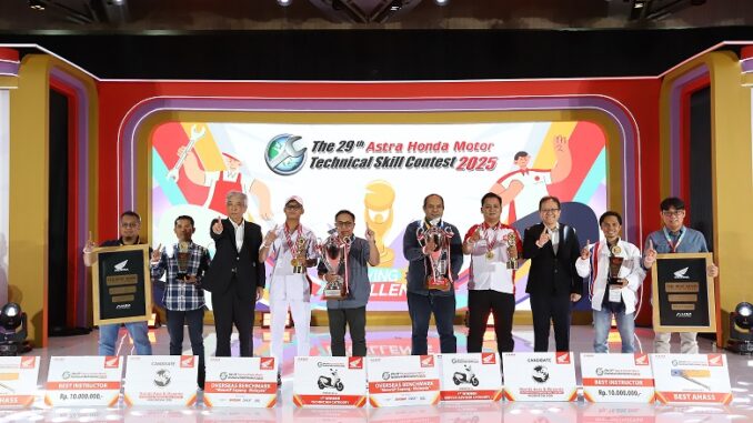 Astra Honda Motor (AHM) Konsisten Tingkatkan Kualitas Layanan Melalui Technical Skill Contest 2025 (2)