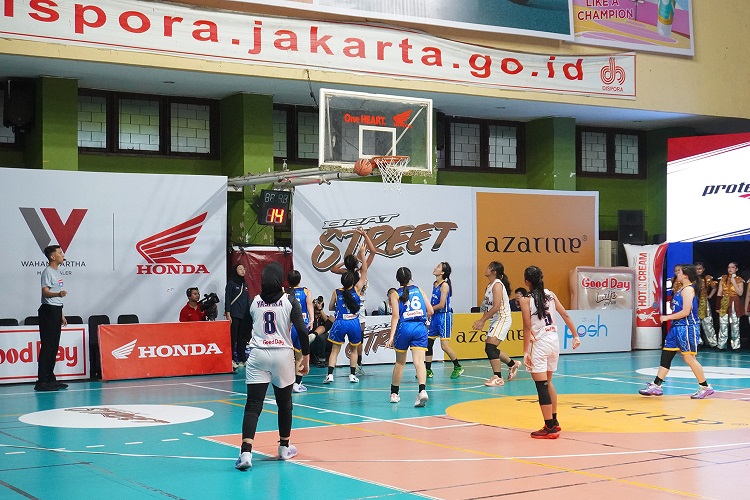 GOR Grogol Petamburan Meriahkan Honda DBL Jakarta Barat dengan Pertandingan Seru (1)
