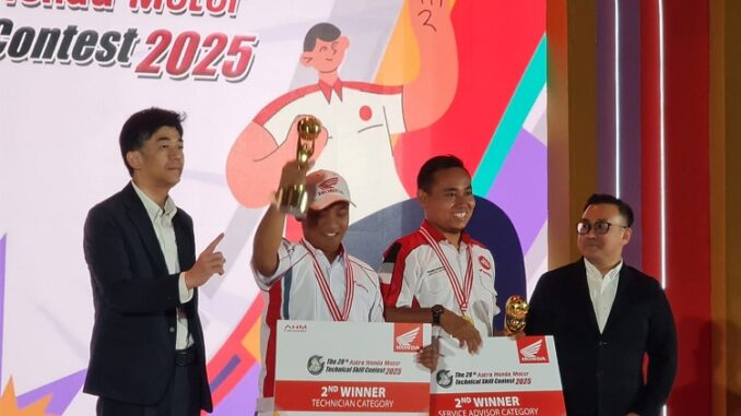 Kontes Keterampilan Teknis Honda 2025 Resmi Digelar untuk ke-29 Kalinya (2) Kontes Keterampilan Teknis Honda 2025 Resmi Digelar untuk ke-29 Kalinya (2)
