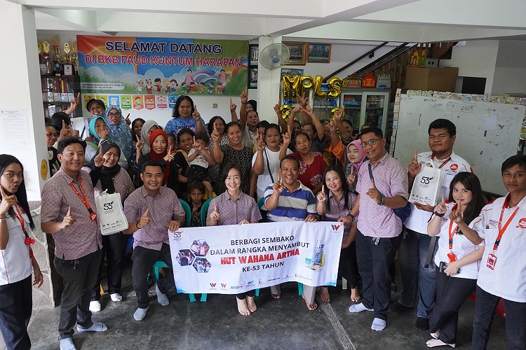 Rayakan Ulang Tahun, Wahana Artha Group Berbagi untuk Sesama (3)