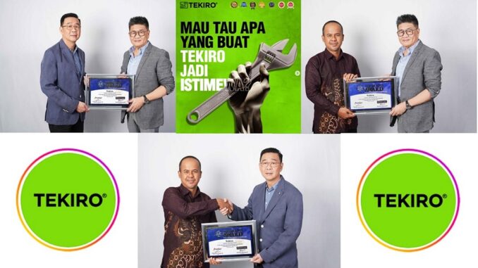 Gak Ada Lawan! Tekiro Tools Raih Penghargaan TOP BRAND untuk Kesebelas Kalinya