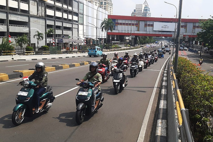 Honda Stylo Club Indonesia Gelar Convoy Merdeka Rayakan HUT ke-80 RI (1)
