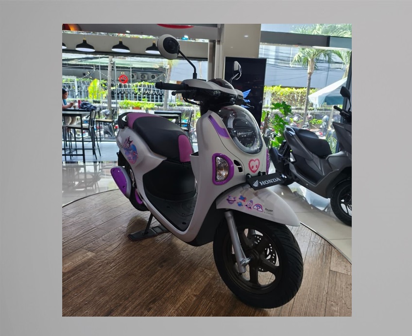 Edisi Langka Honda Scoopy dan Kuromi Hadir dalam Kolaborasi Terbatas (4)
