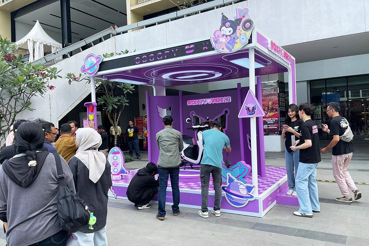 Honda Scoopy Kuromi Jadi Pusat Perhatian di Sarinah dan Central Park (3)