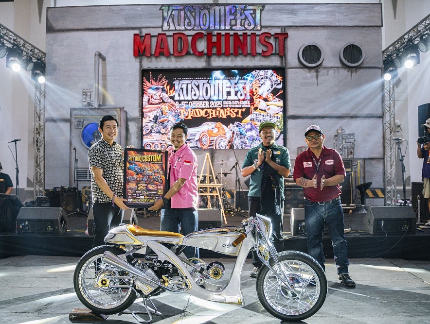 Karya Modifikator Honda Dream Ride Project (HDRP) 2025 Terpilih Tampil di Ajang Dunia
