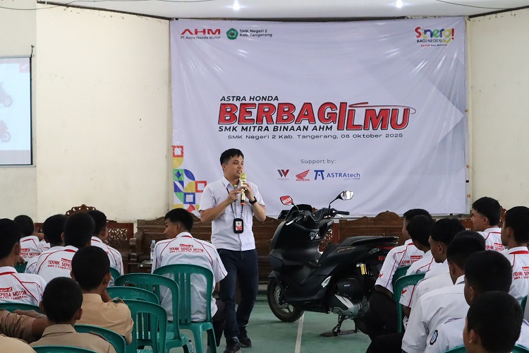 Komitmen Honda Kembangkan SDM Otomotif Program AHBI Hadir di SMK Negeri 2 Kabupaten Tangerang (1)