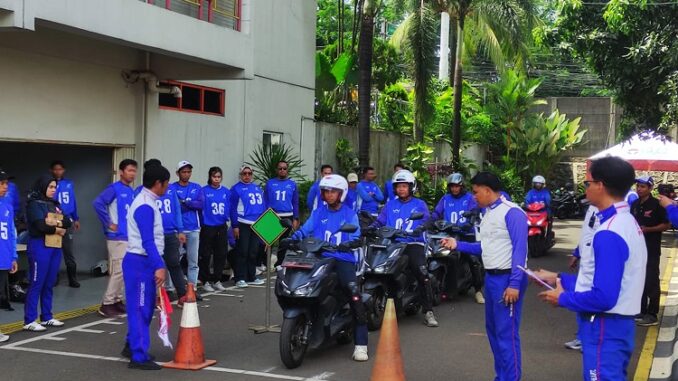Uji Skill Berkendara WMS Gelar Safety Riding Competition di Tangerang (1)