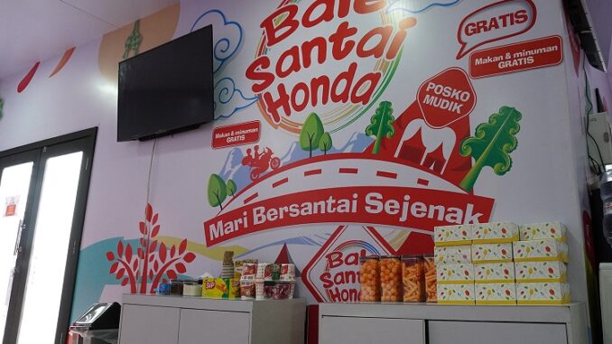 Bale Santai Honda Sediakan Tempat Istirahat Nyaman bagi Pemudik (4)