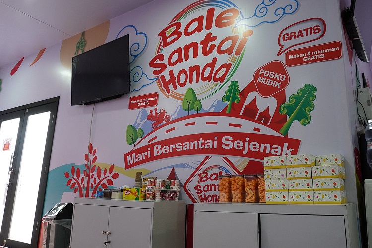 Bale Santai Honda Sediakan Tempat Istirahat Nyaman bagi Pemudik (4)