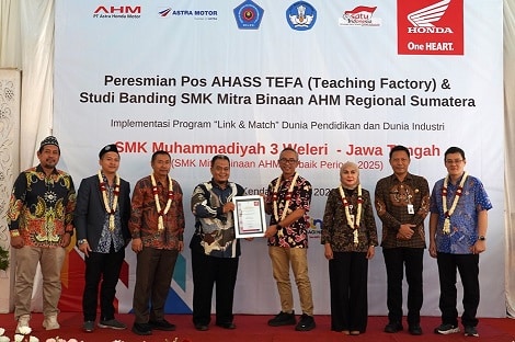 Dari Ruang Kelas ke Bengkel Profesional, Astra Honda Bekali Siswa SMK dengan Pengalaman Industri (1)