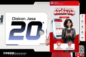 WANDA Permudah Kebutuhan Pemilik Sepeda Motor Honda Kapan Saja (2)