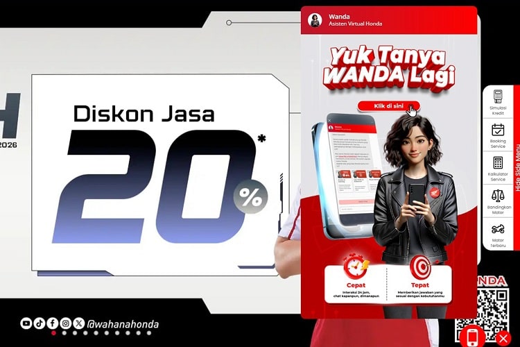 WANDA Permudah Kebutuhan Pemilik Sepeda Motor Honda Kapan Saja (2)