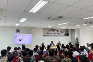 Judul Ngopi Boleh, Ngantuk Jangan Dilawan! WMS Ajak Pelajar Tangerang #Cari_Aman
